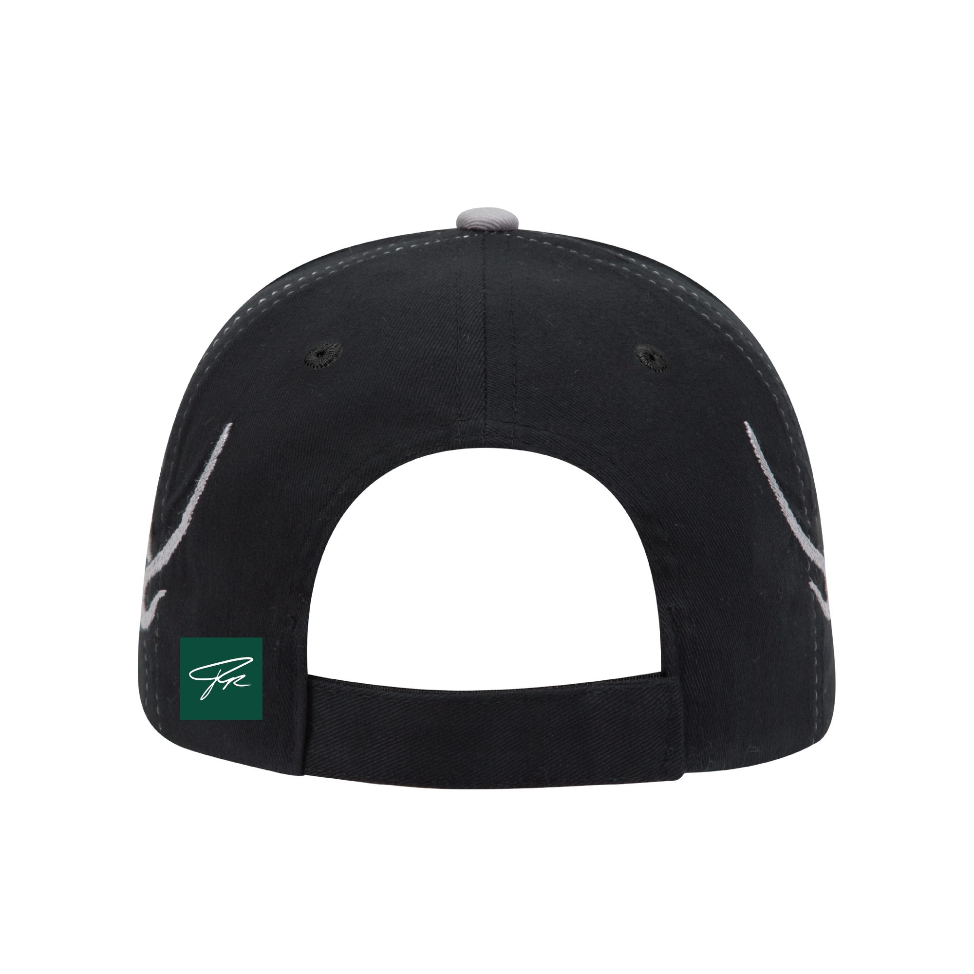 KOREAN HEIR FLAME HAT - (BLACK/GREY)