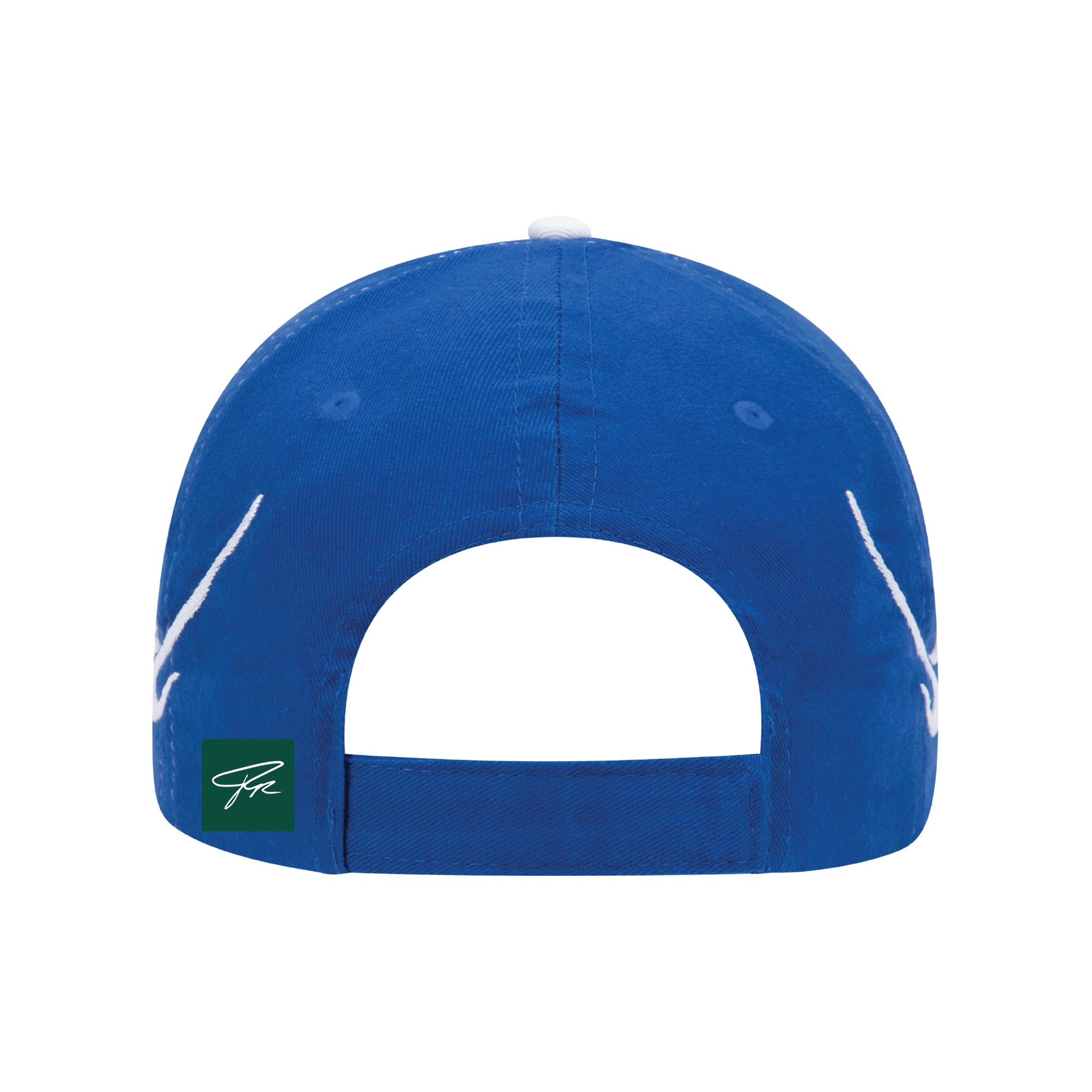 KOREAN HEIR FLAME HAT - (BLUE/WHITE)
