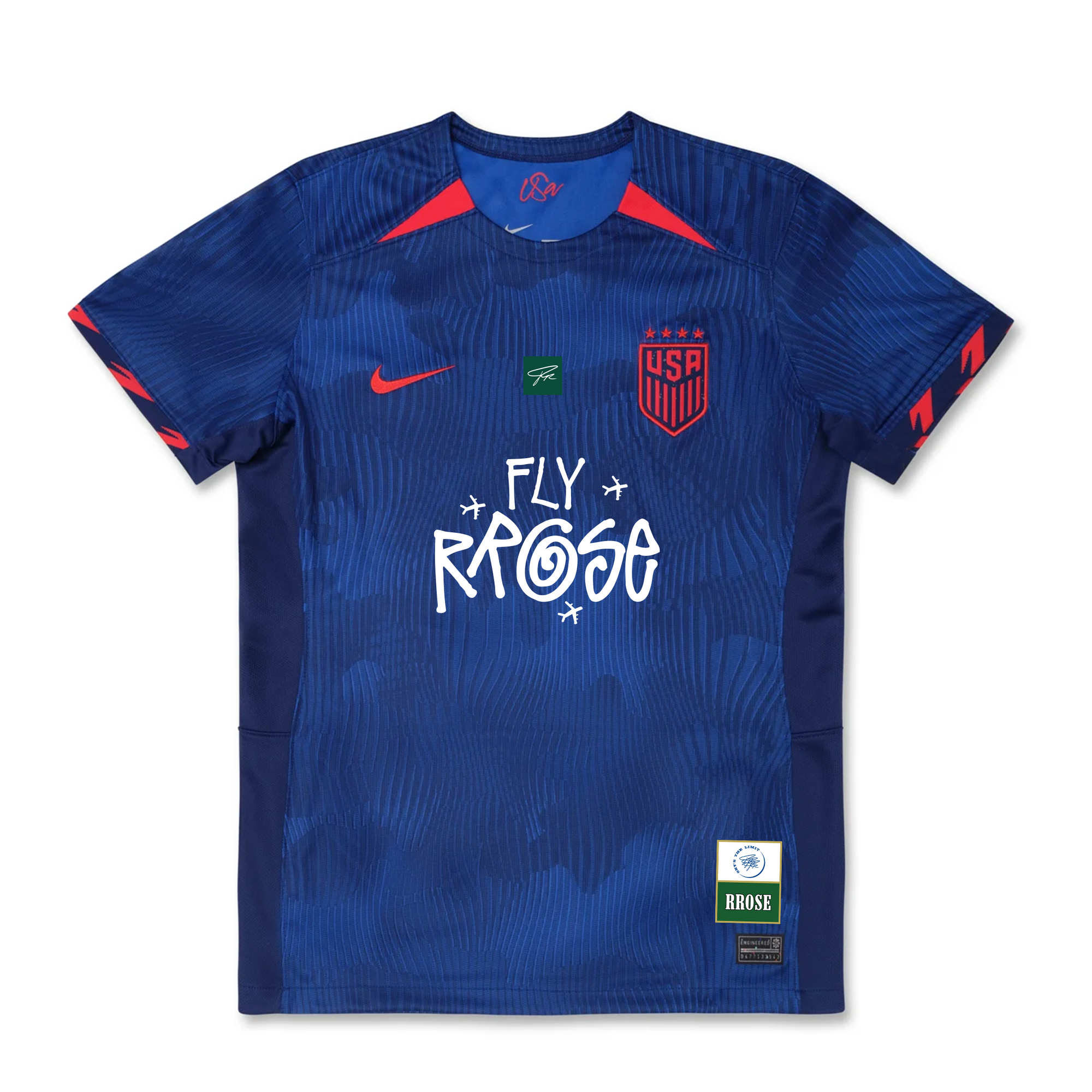 RROSE FC X 2023 NIKE USA REPURPOSED AWAY JERSEY - (