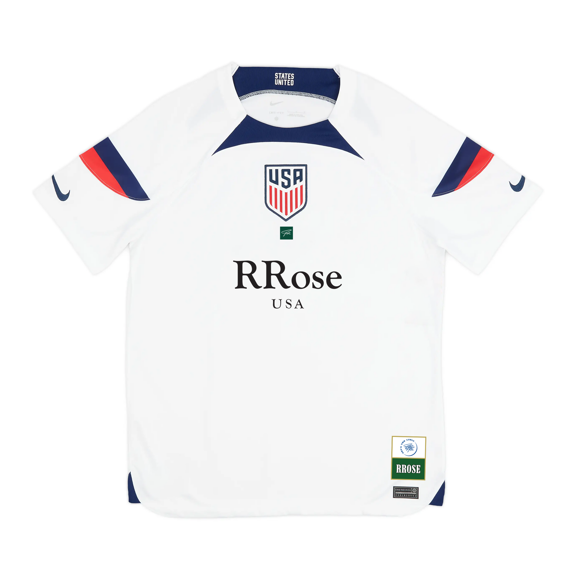RROSE FC X 2022 NIKE USA REPURPOSED HOME JERSEY - (
