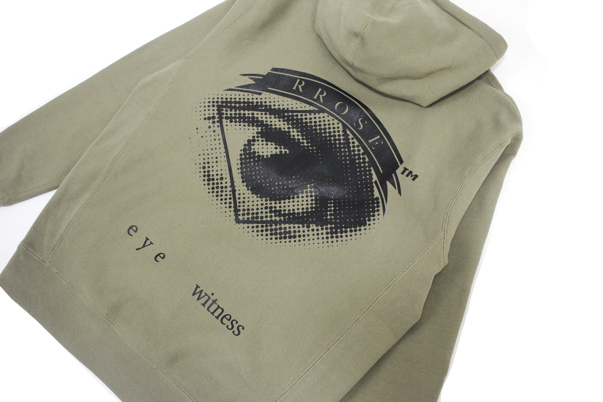 EYE WITNESS HEAVYWEIGHT HOODIE WARM OLIVE